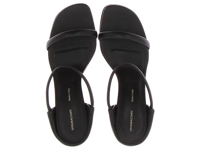 Autre Marque LIVIANA CONTI Sandalias T.UE 39 Cuero Negro 