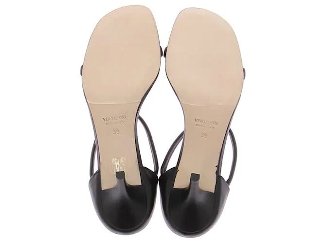 Autre Marque LIVIANA CONTI Sandalias T.UE 39 Cuero Negro 