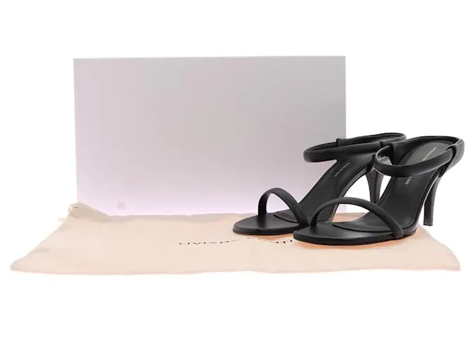 Autre Marque LIVIANA CONTI Sandalias T.UE 39 Cuero Negro 