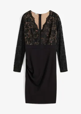 Vestido de tubo Negro