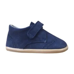 Zapatillas Deportivas De Piel Azul De Niño Crío's 26633-17 (tallas De 17 A 27)